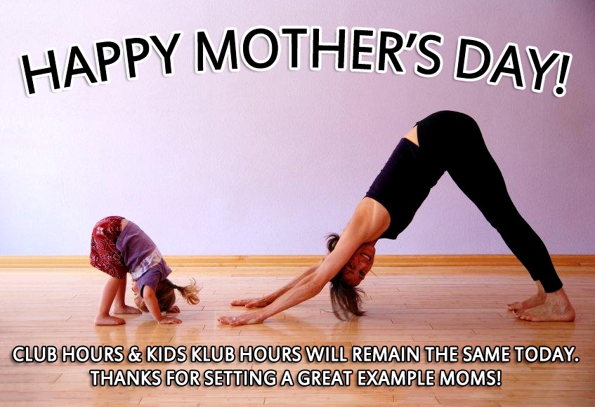 Mother's Day Hours at LA Fitness Clubs and Kids Klubs Living Healthy