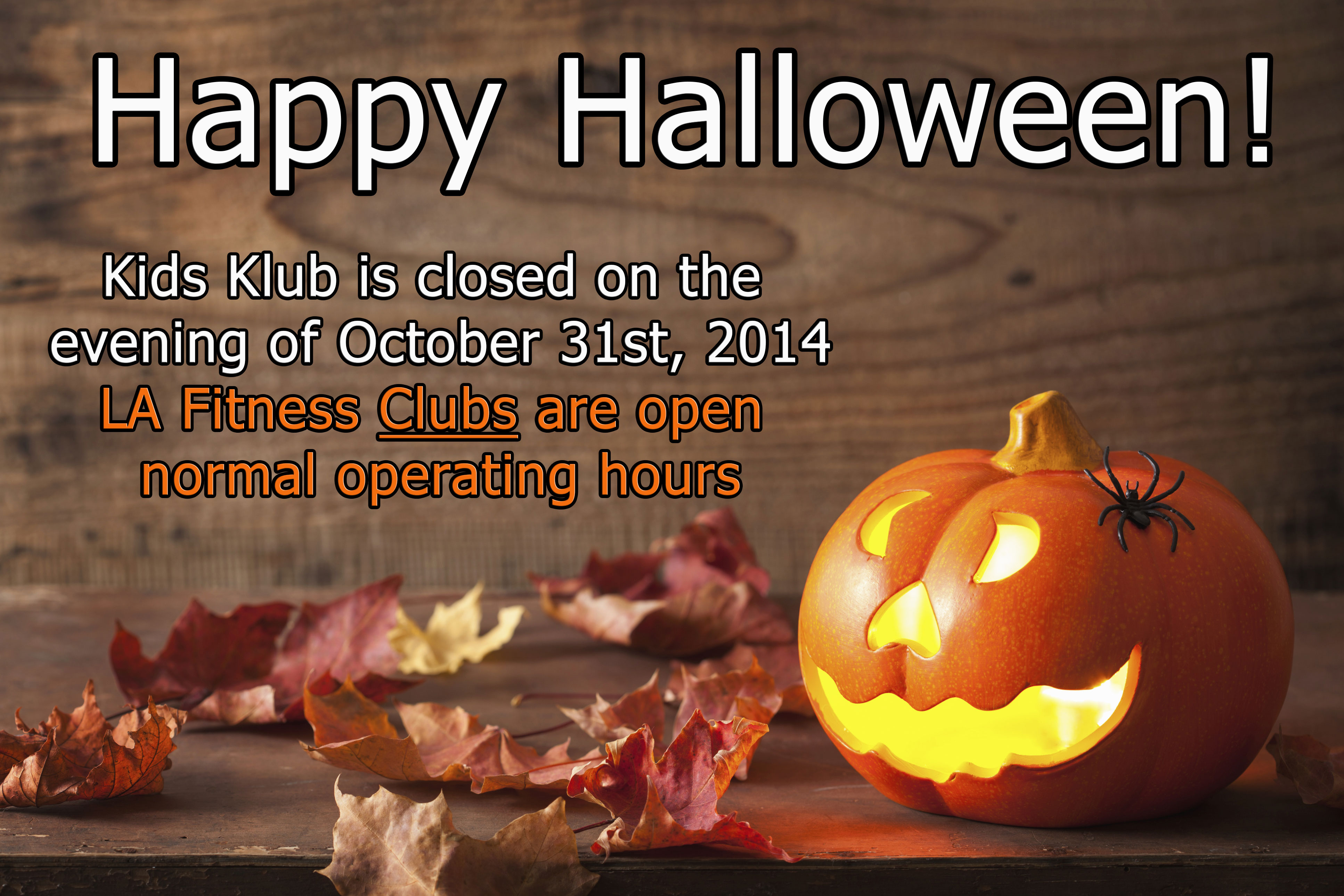 LA fitness Halloween hours Archives Living Healthy