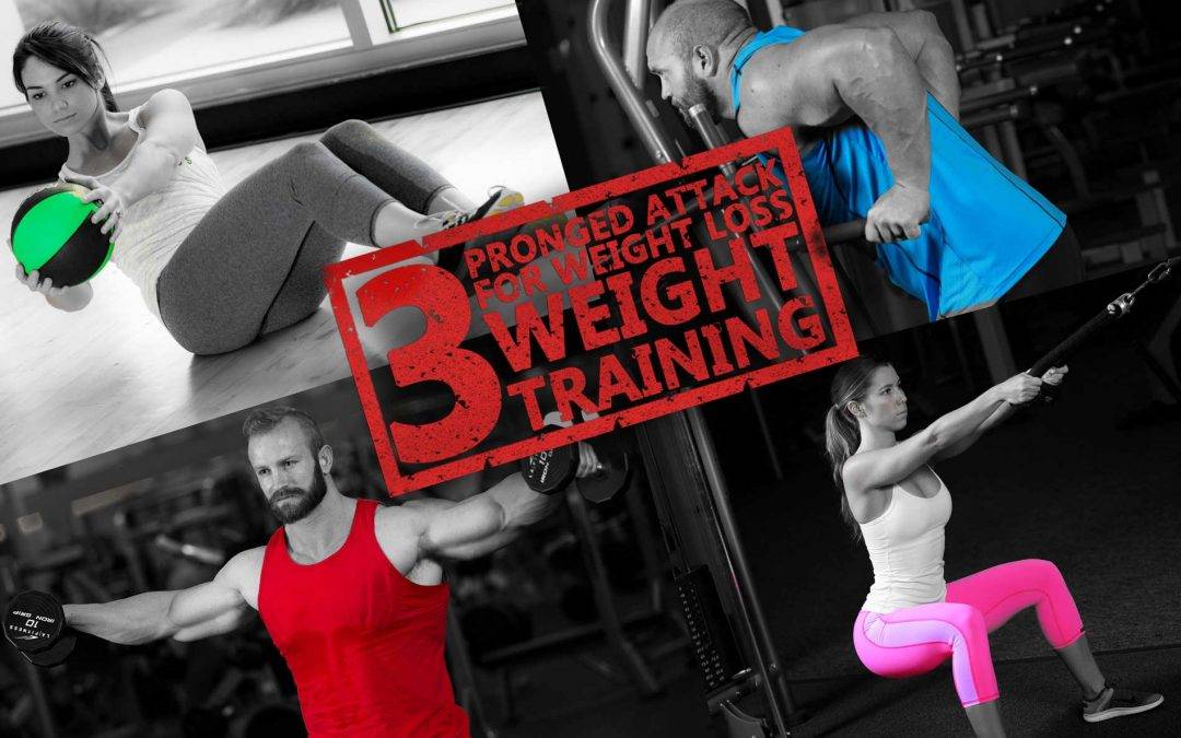 The 3 Pronged Attack for Weight Loss – Weight Training