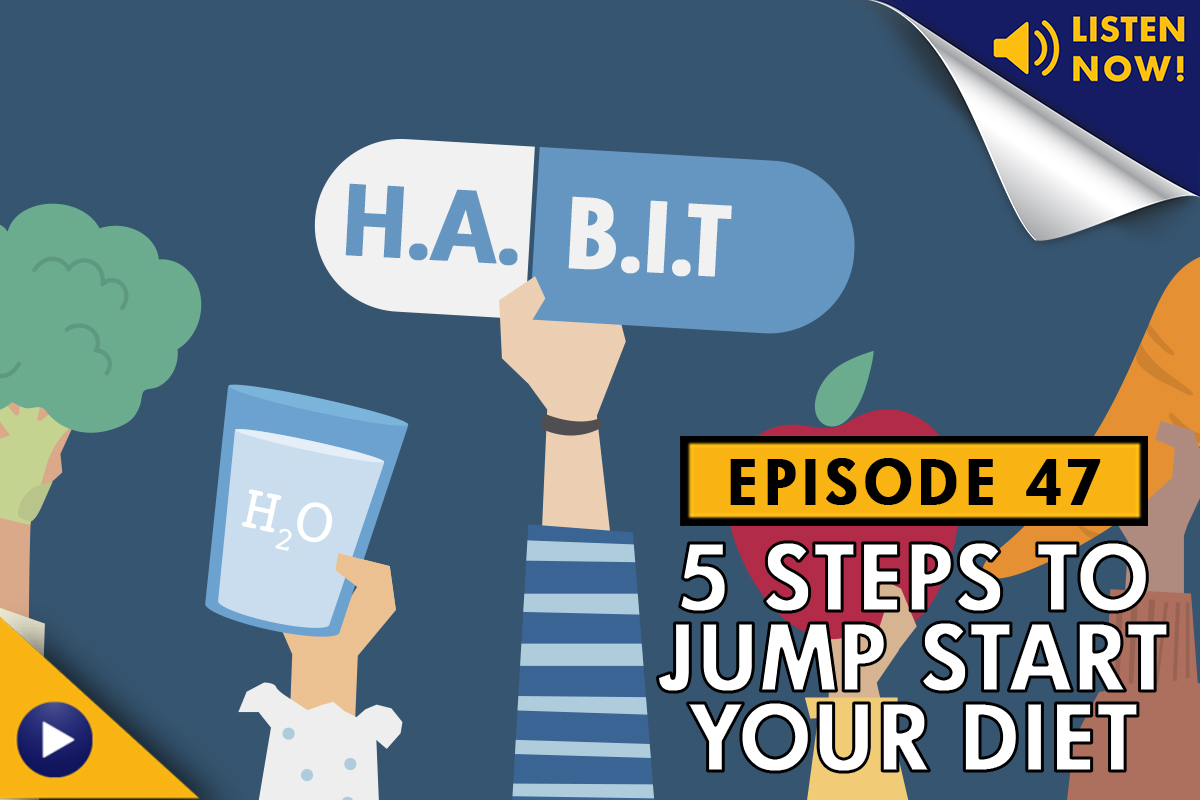 5 Steps to Jump Start Your Diet – Living Healthy Podcast Ep. 47