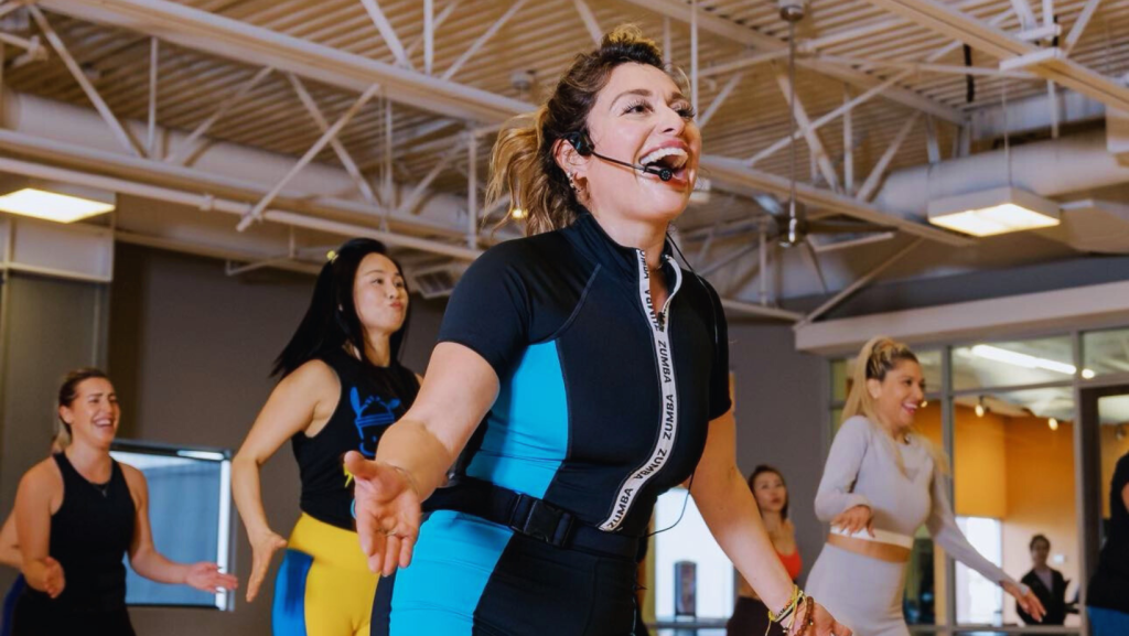 Zumba group fitness classes